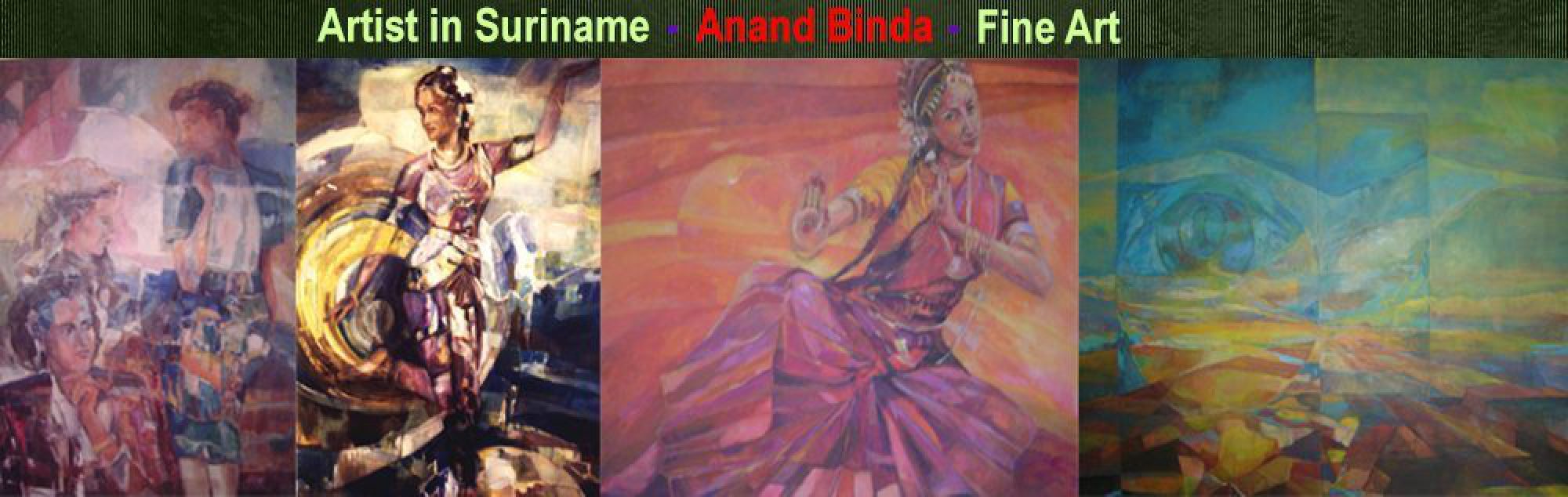 Artist in Suriname - Anand Binda - Fine Art